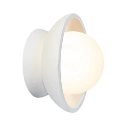 Delphi Ceramic Sconce - Bisque