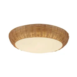 Demeter Rattan Ceiling Light - Medium