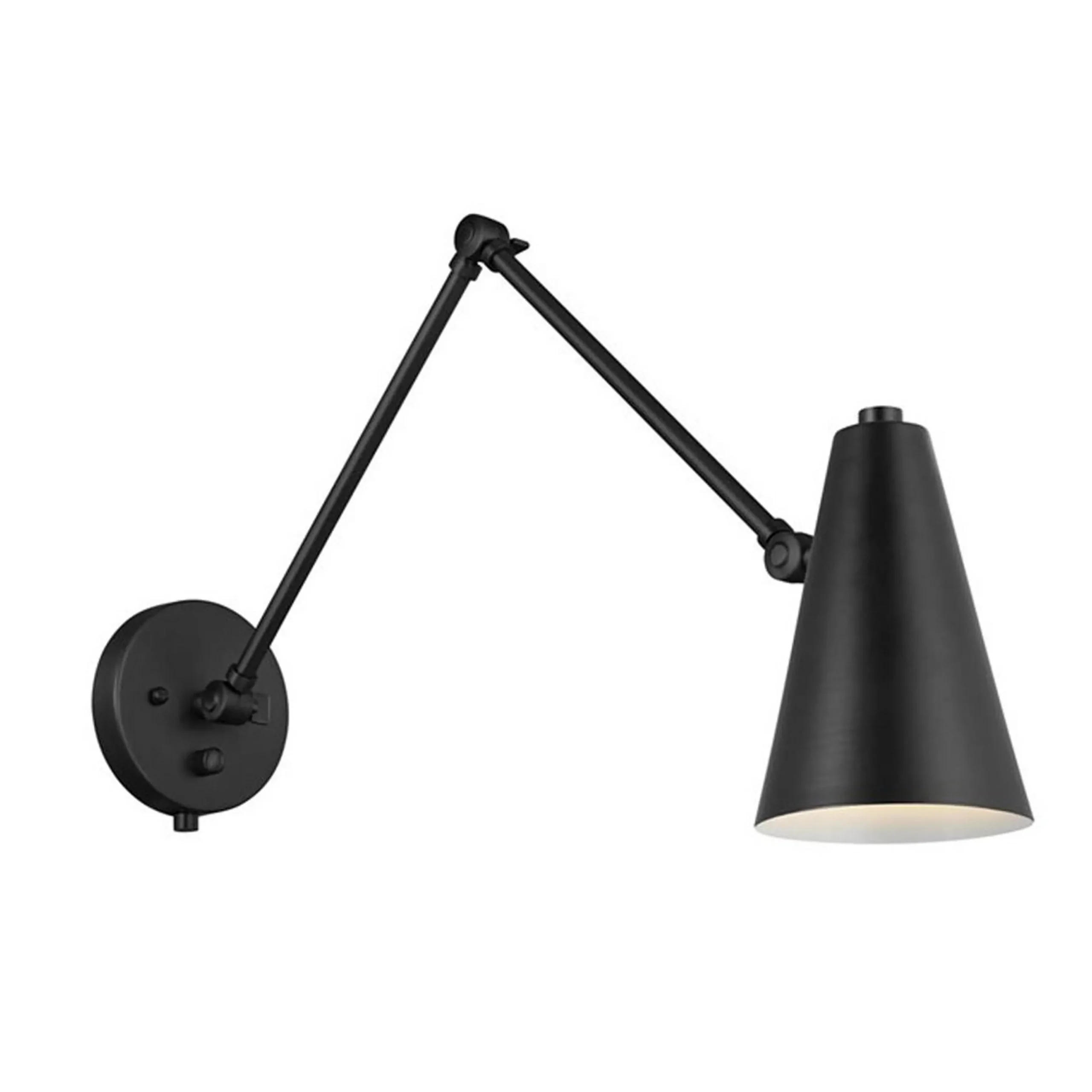 Desai Arched Swing Arm Sconce