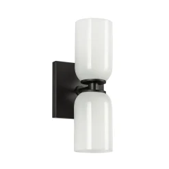 Devon Bath Sconce - 2 Light - Glass