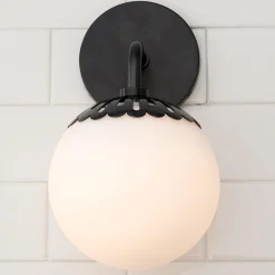 Dewdrop Globe Sconce