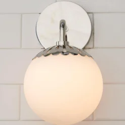 Dewdrop Globe Sconce