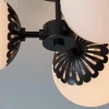 Dewdrop Globe Semi-Flush Ceiling Light
