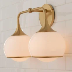 Diner Drop Vanity Light - 2 Light