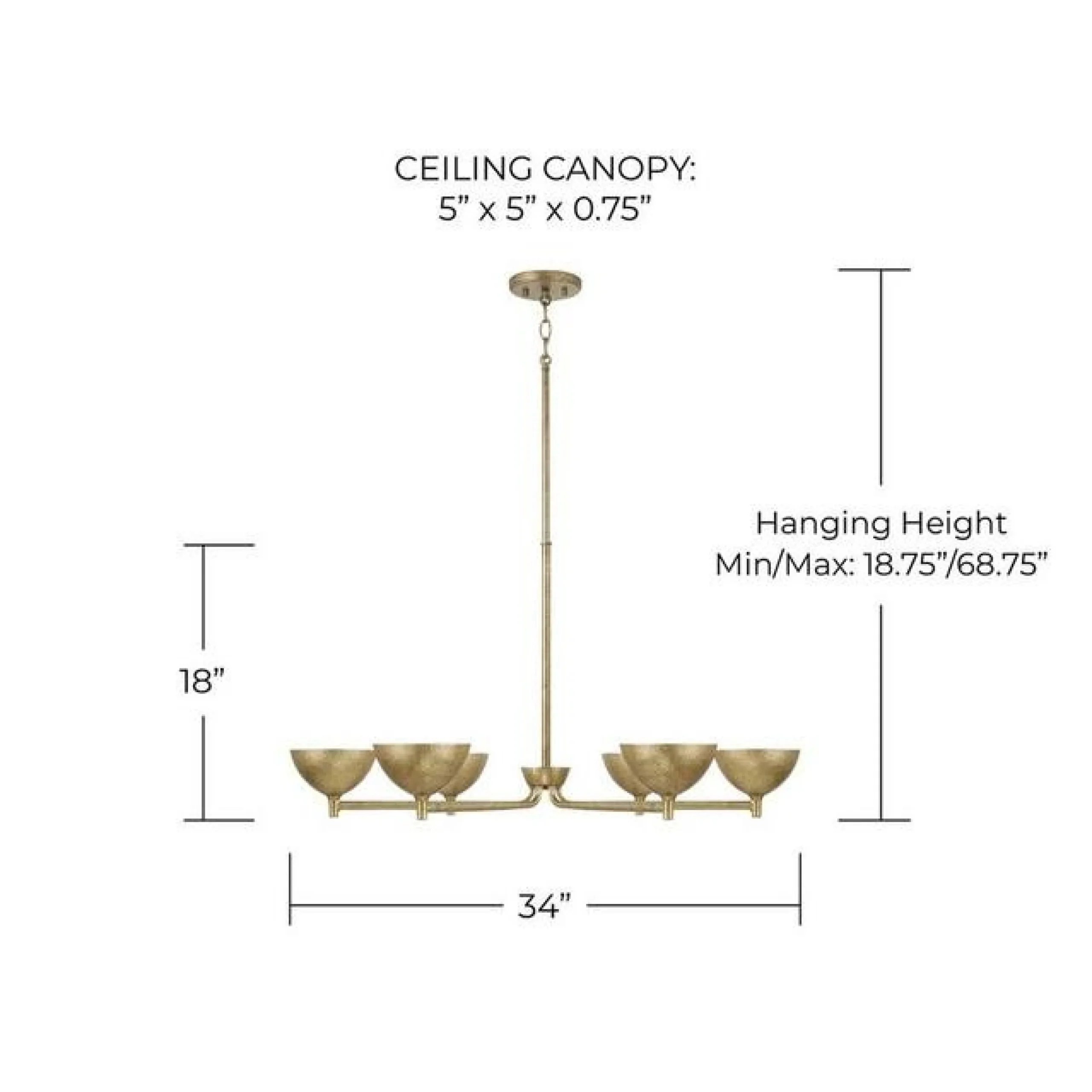 Dipti LED Chandelier