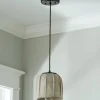 Distressed Cream Ridged Pot