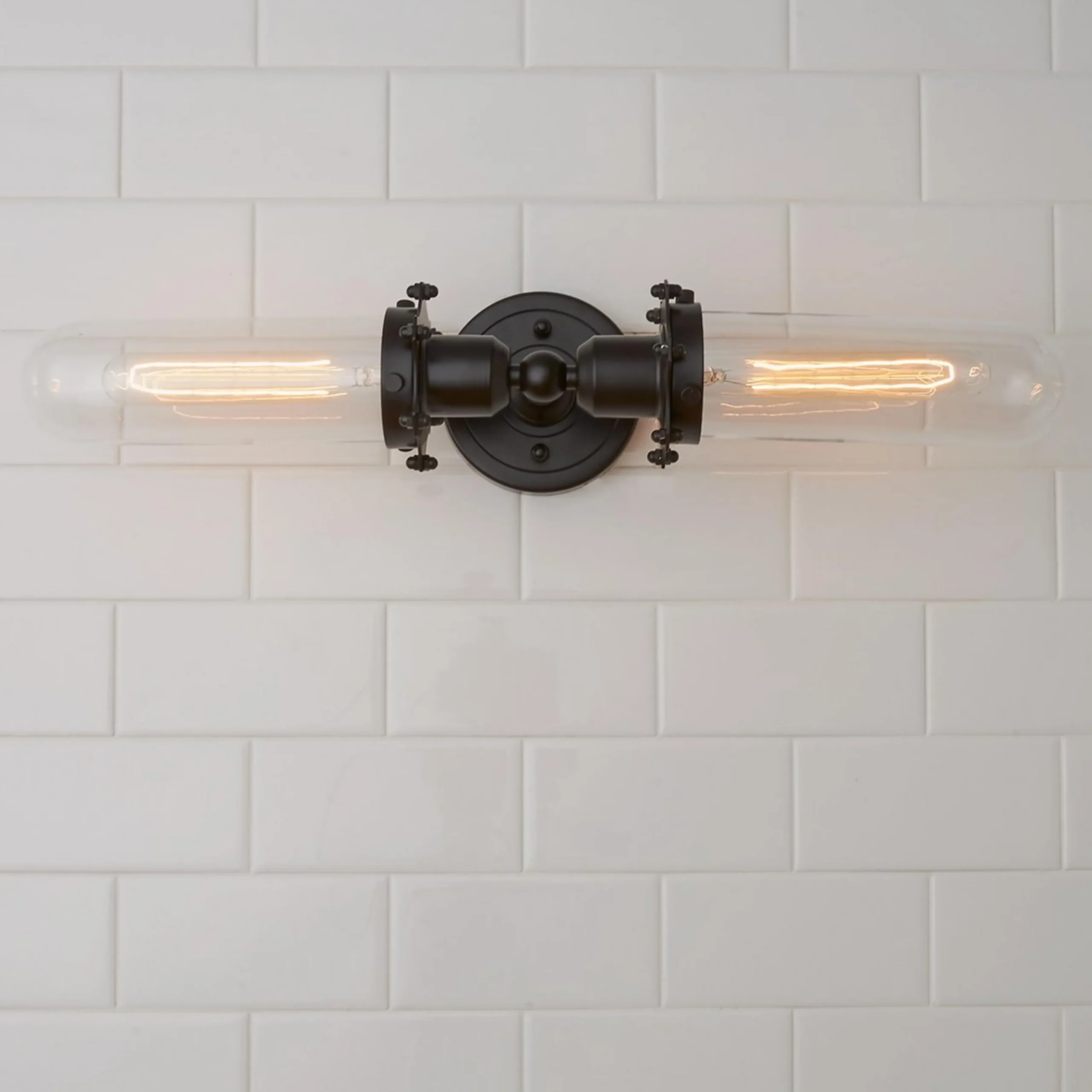 Double Bullet Sconce - Large