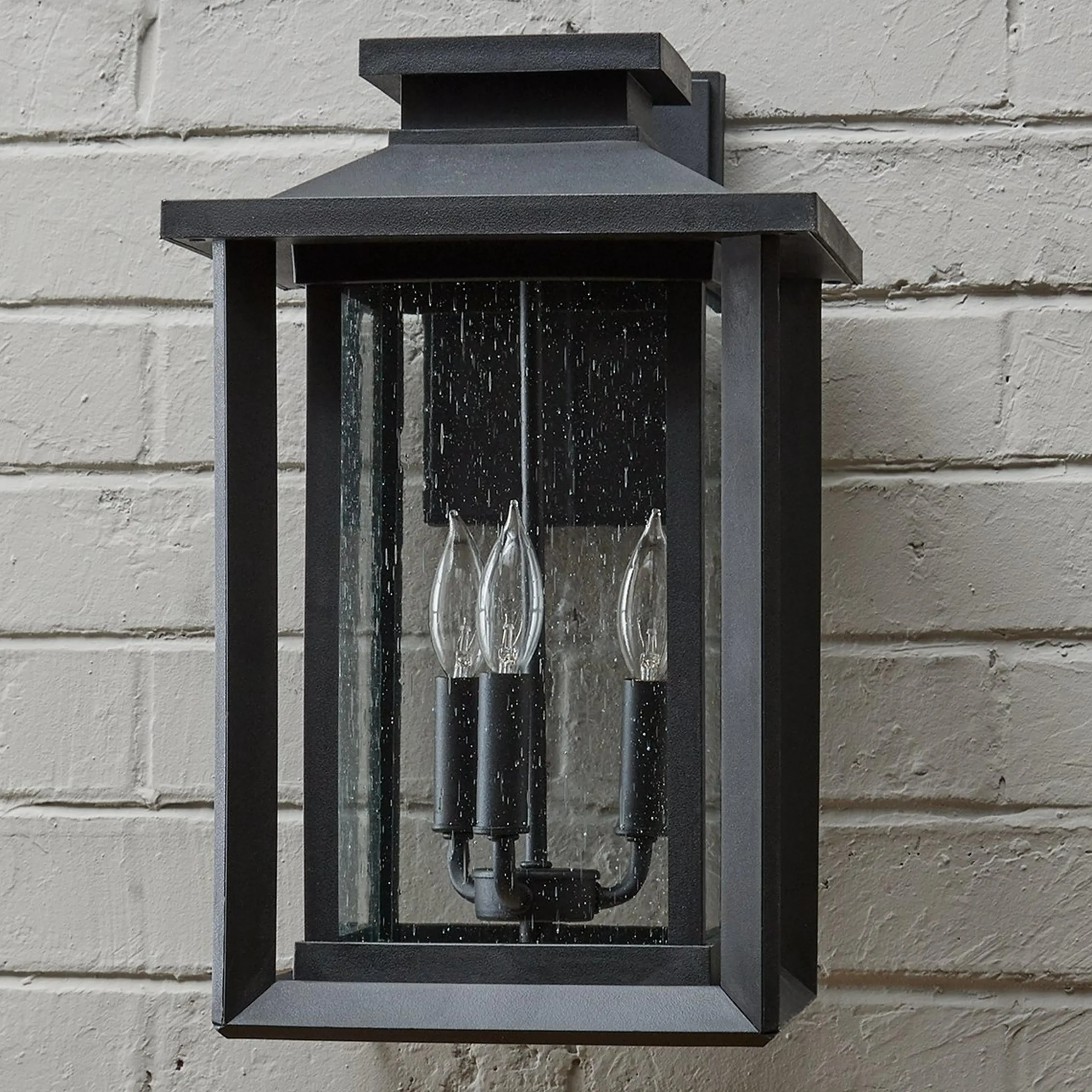 Double Framed Outdoor Sconce - Large