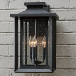 Double Framed Outdoor Sconce - Large