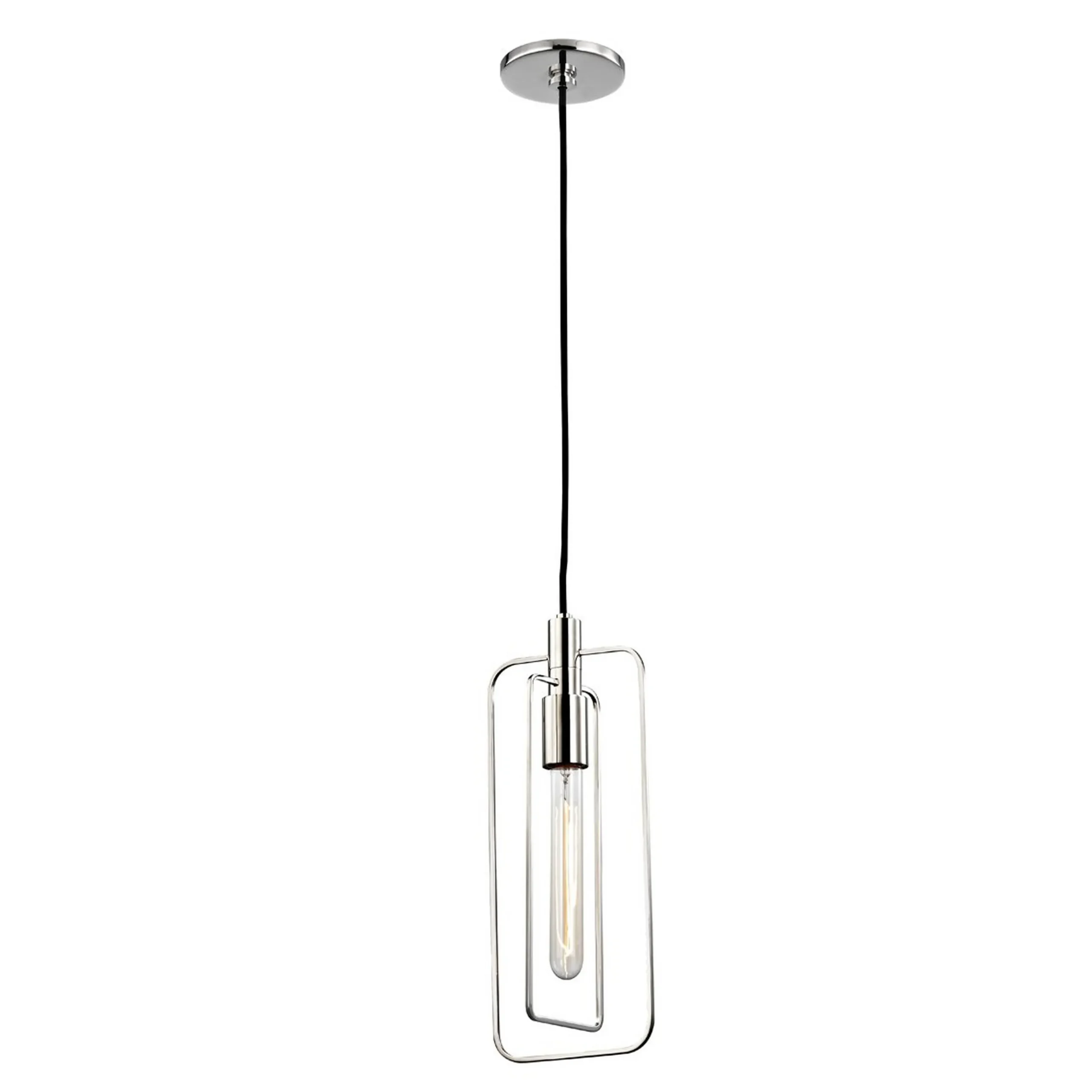 Double Frame Rectangular Pendant