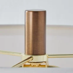 Double Handle Cylinder Table Lamp