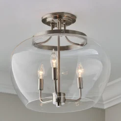 Dovenby Semi-Flush Ceiling Light - Large