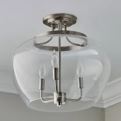 Dovenby Semi-Flush Ceiling Light - Large