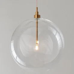 Dream Bubble Hand-Blown Globe Pendant
