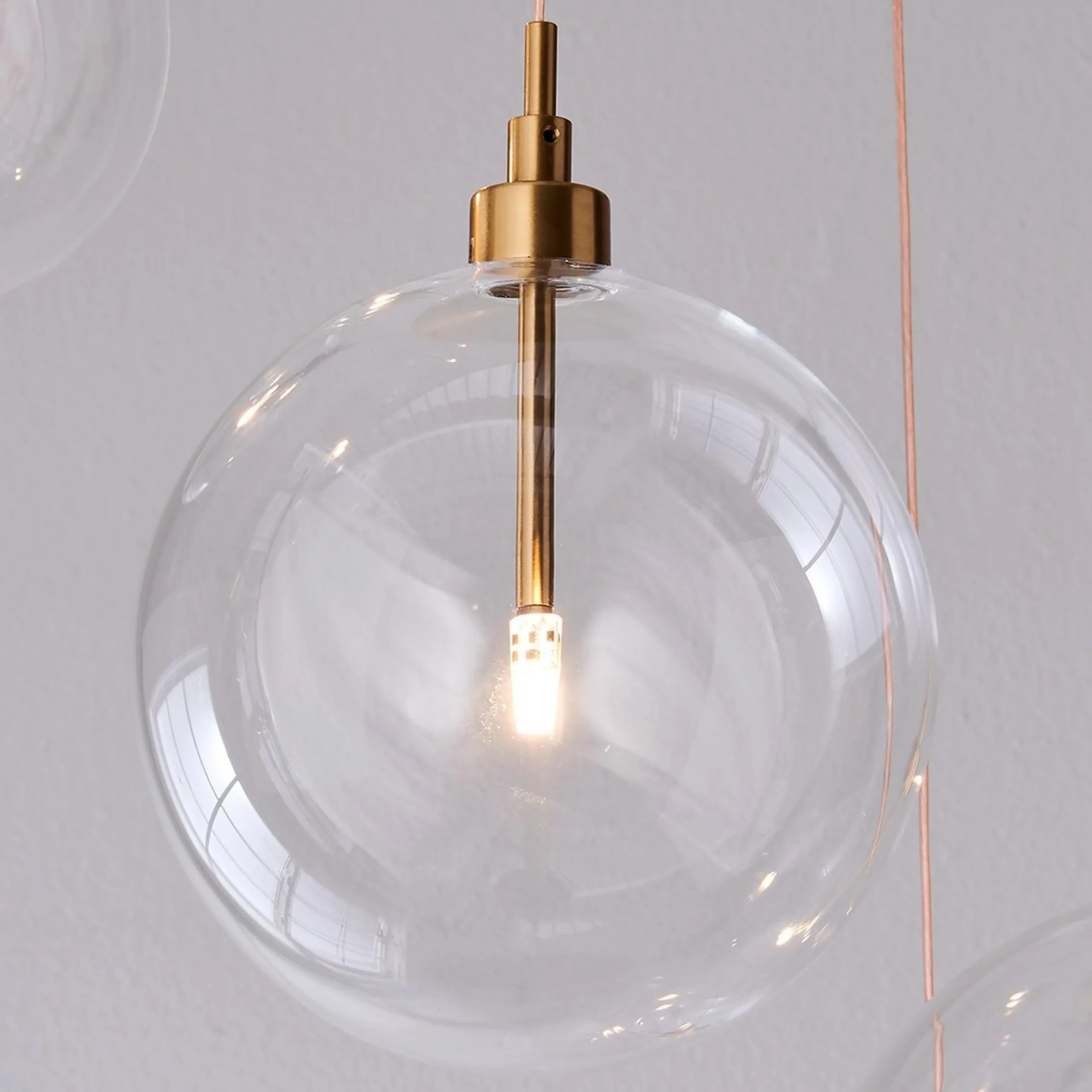 Dream Bubble Hand-Blown Globe Chandelier - Cluster