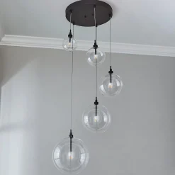 Dream Bubble Hand-Blown Globe Chandelier - Cluster