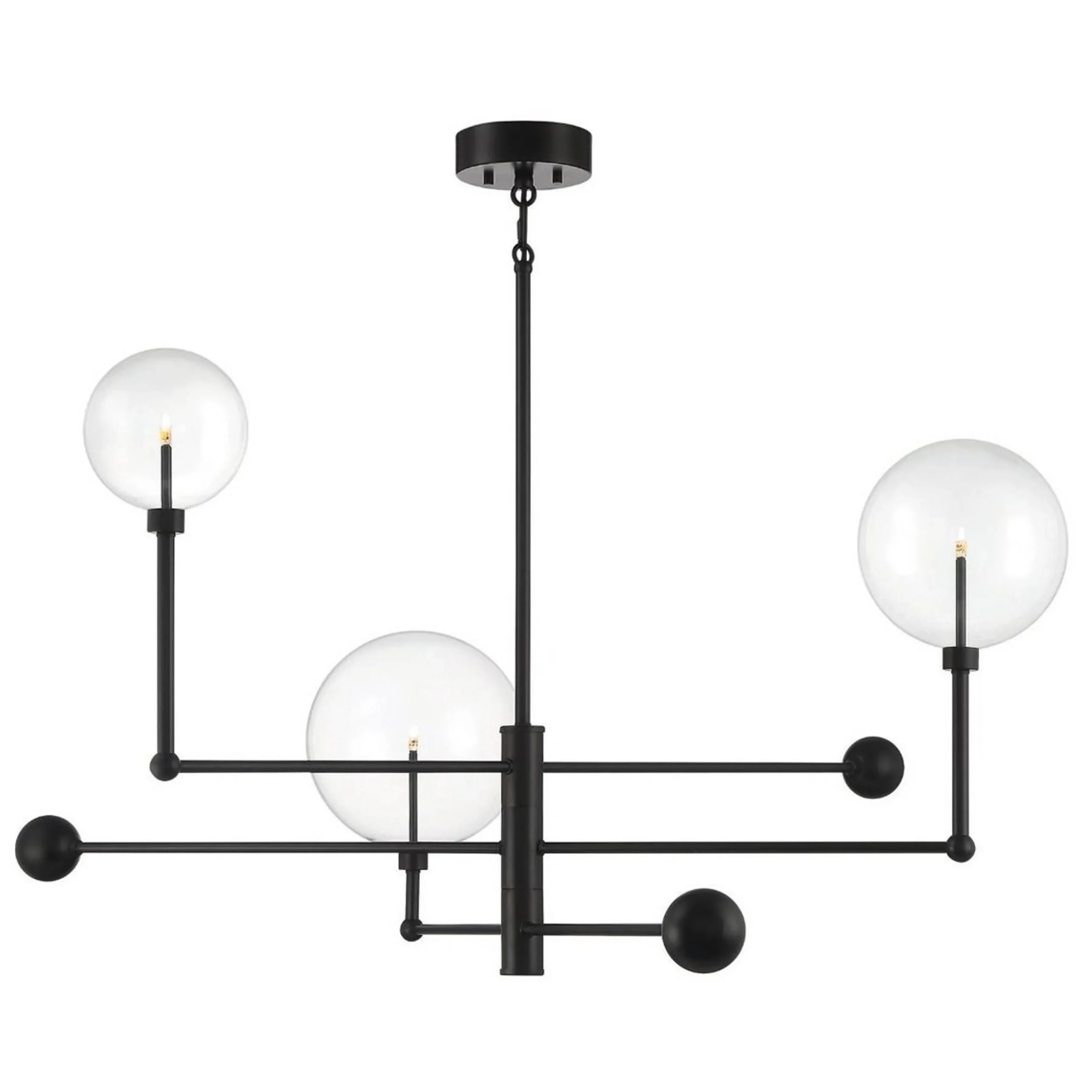 Dream Bubble Hand-Blown Globe Chandelier - Radial