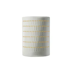 Drip Dot Ceramic Outdoor Sconce - Large - Matte