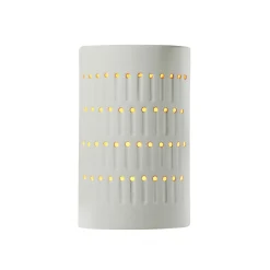 Drip Dot Ceramic Outdoor Sconce - Small - Matte
