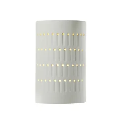 Drip Dot Ceramic Outdoor Sconce - Small - Matte