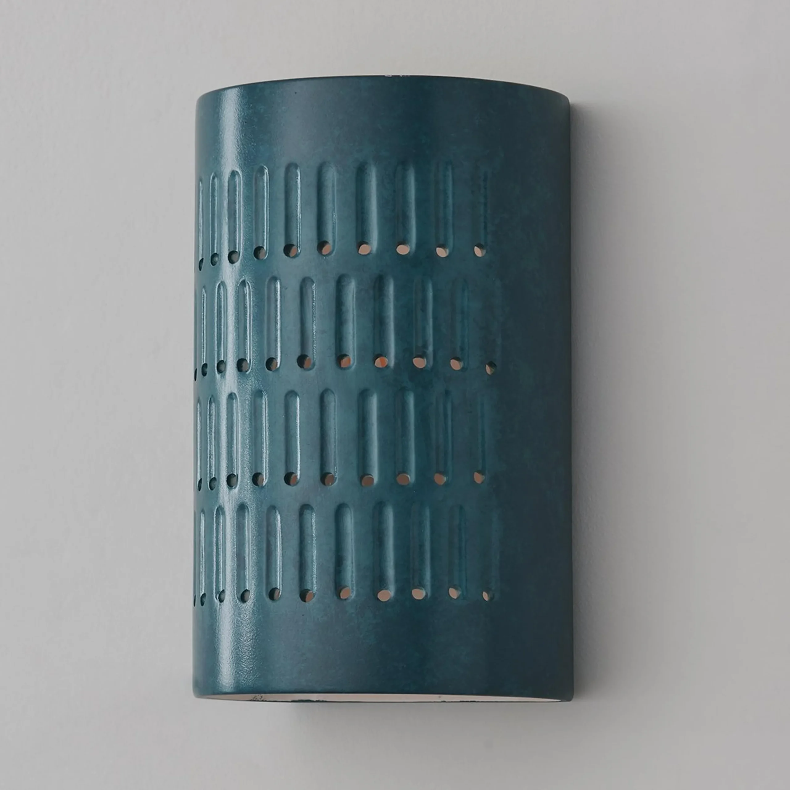 Drip Dot Ceramic Sconce - Small