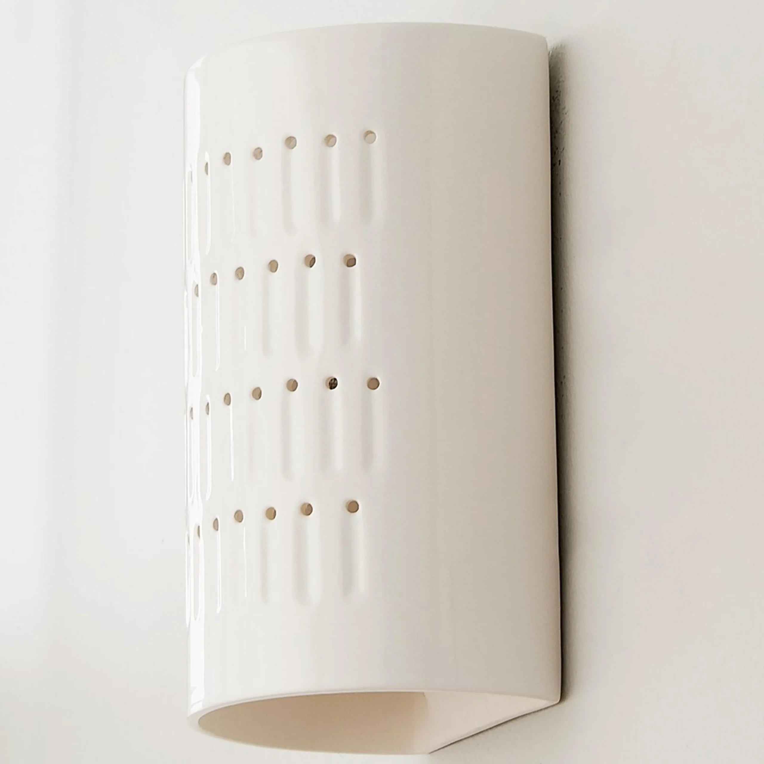 Drip Dot Ceramic Sconce - Small