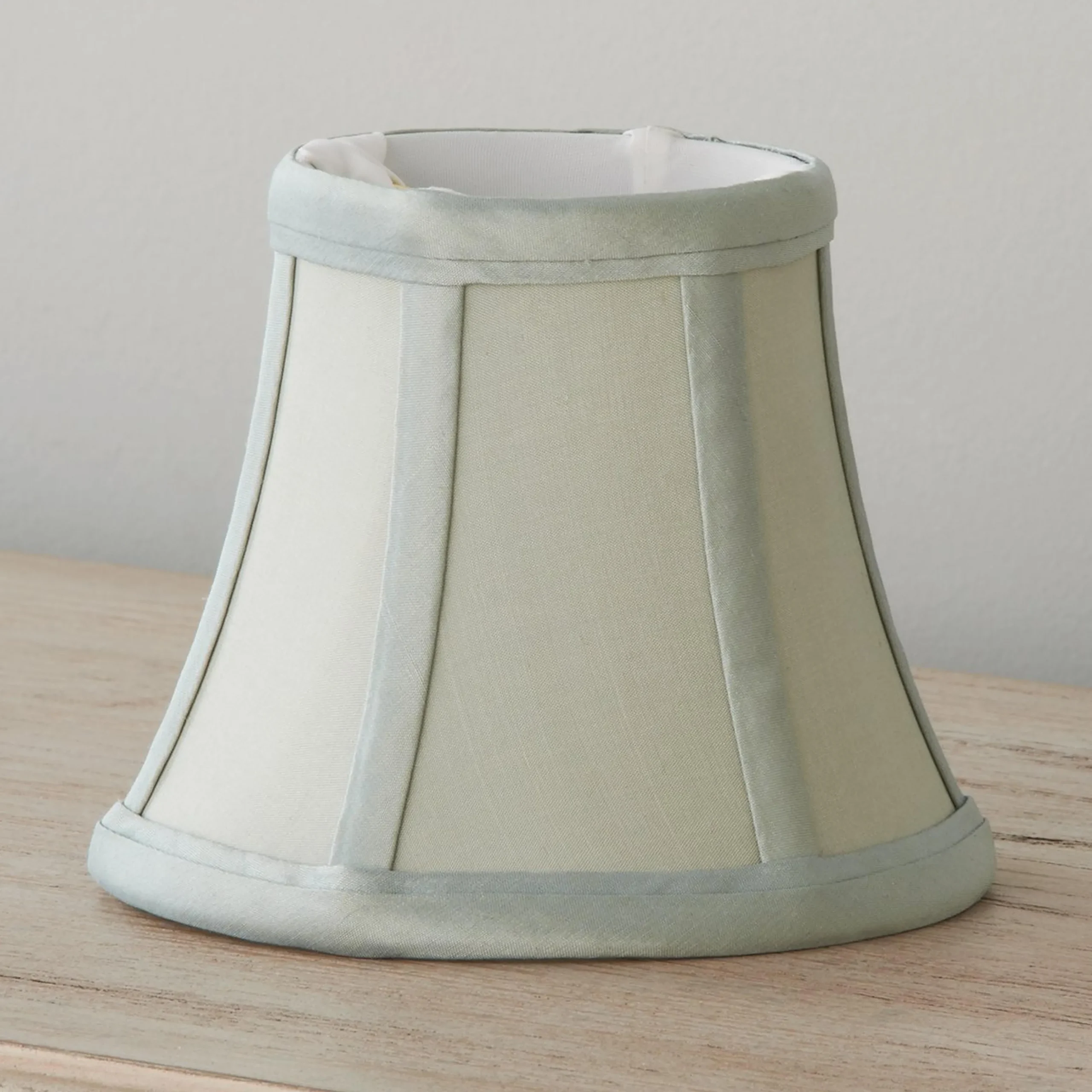 5" Dupioni Silk Bell Chandelier Shade