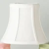 5" Dupioni Silk Bell Chandelier Shade