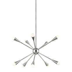 ED Ellen DeGeneres Jax 10 Light Chandelier