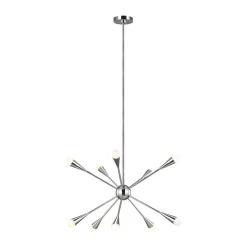 ED Ellen DeGeneres Jax 10 Light Chandelier