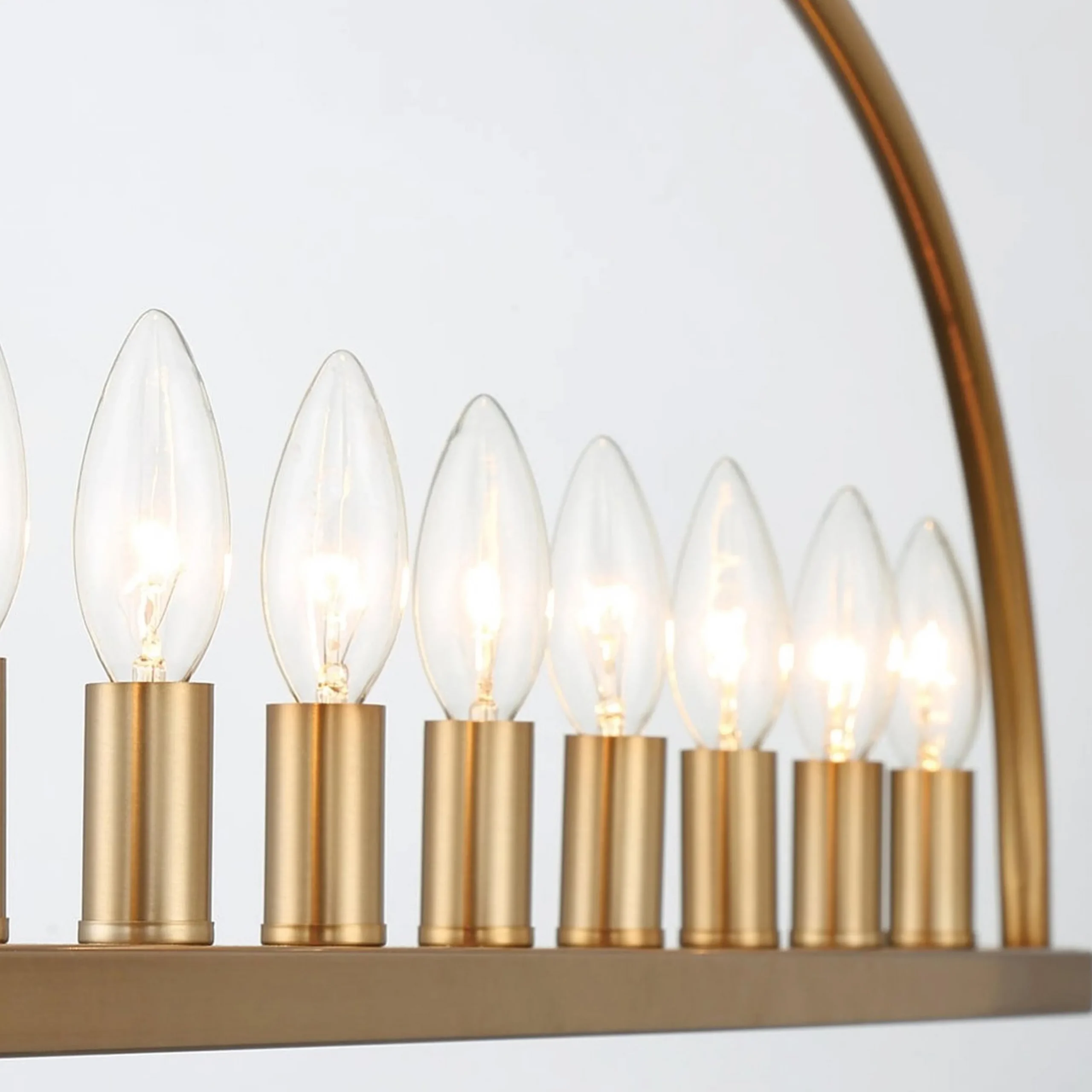 Elayna Linear Chandelier - 8 Light