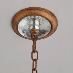 Elegance Crystal Swag Chandelier - 6 Light