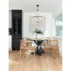 Elegant Capiz Shell Basket Chandelier