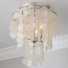 Elegant Capiz Shell Ceiling Light
