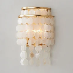 Elegant Capiz Shell Sconce