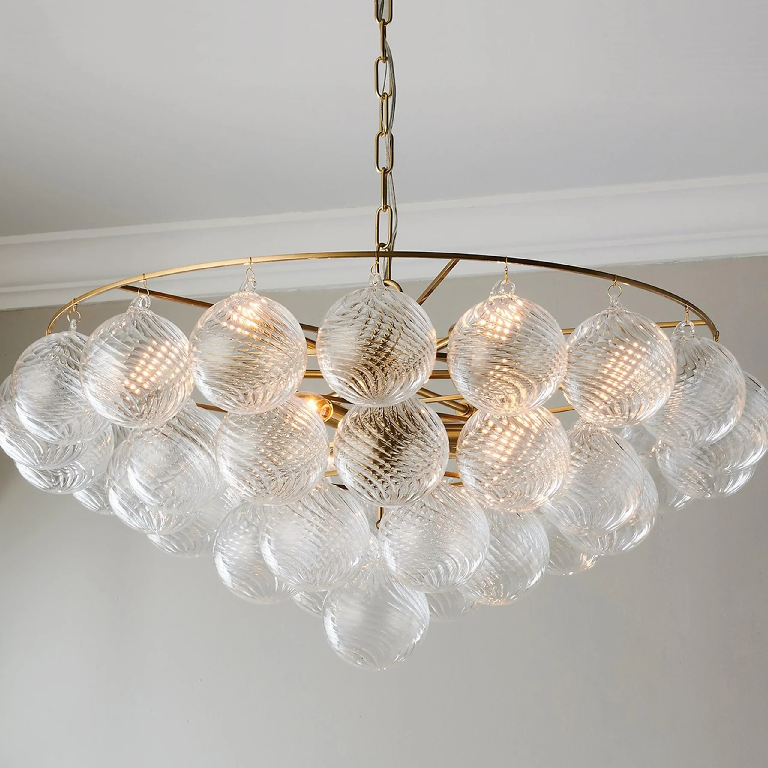 Elodie Chandelier - 9 Light - Clear