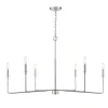Elongated Spoke Chandelier