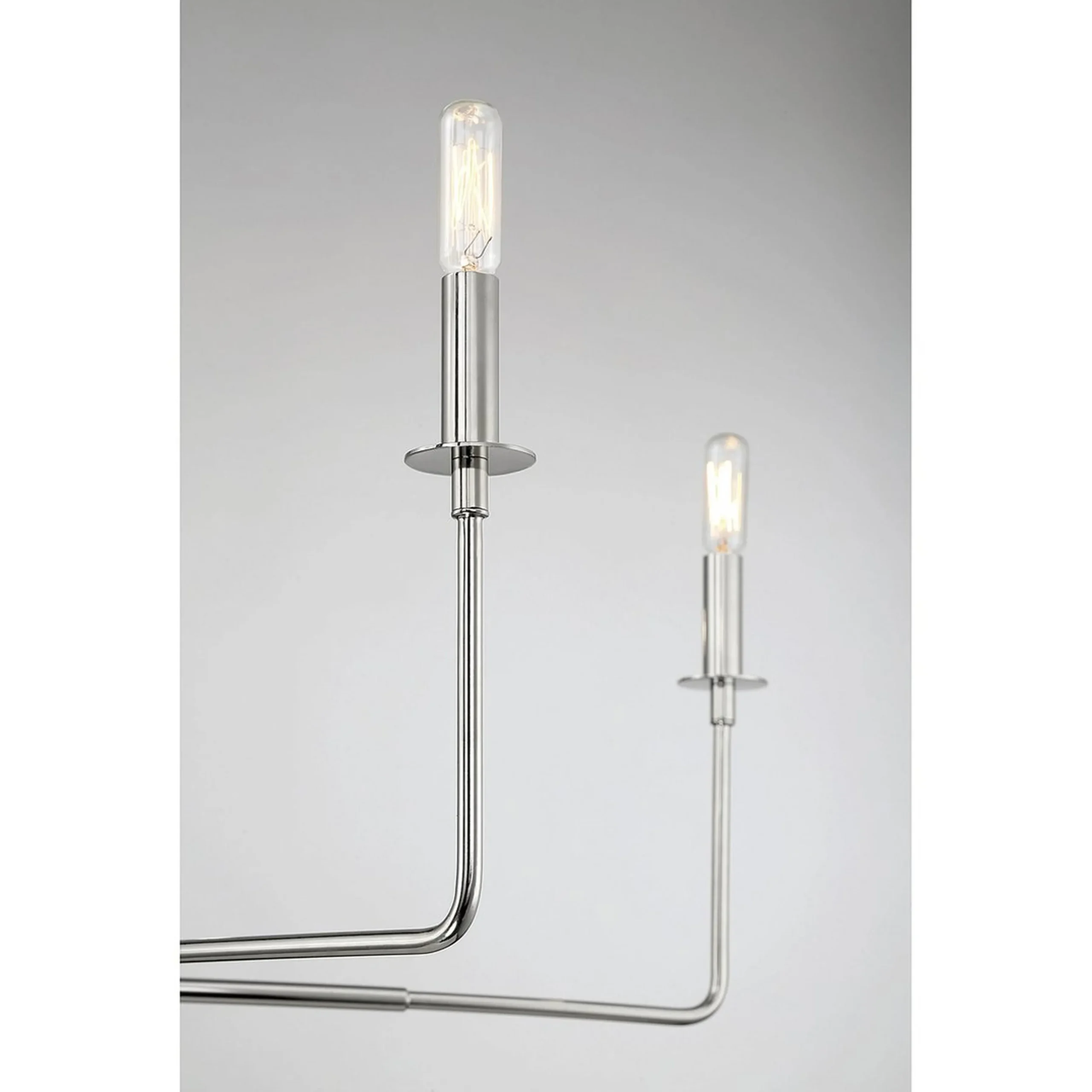 Elongated Spoke Chandelier