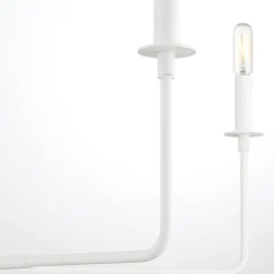 Elongated Spoke Chandelier