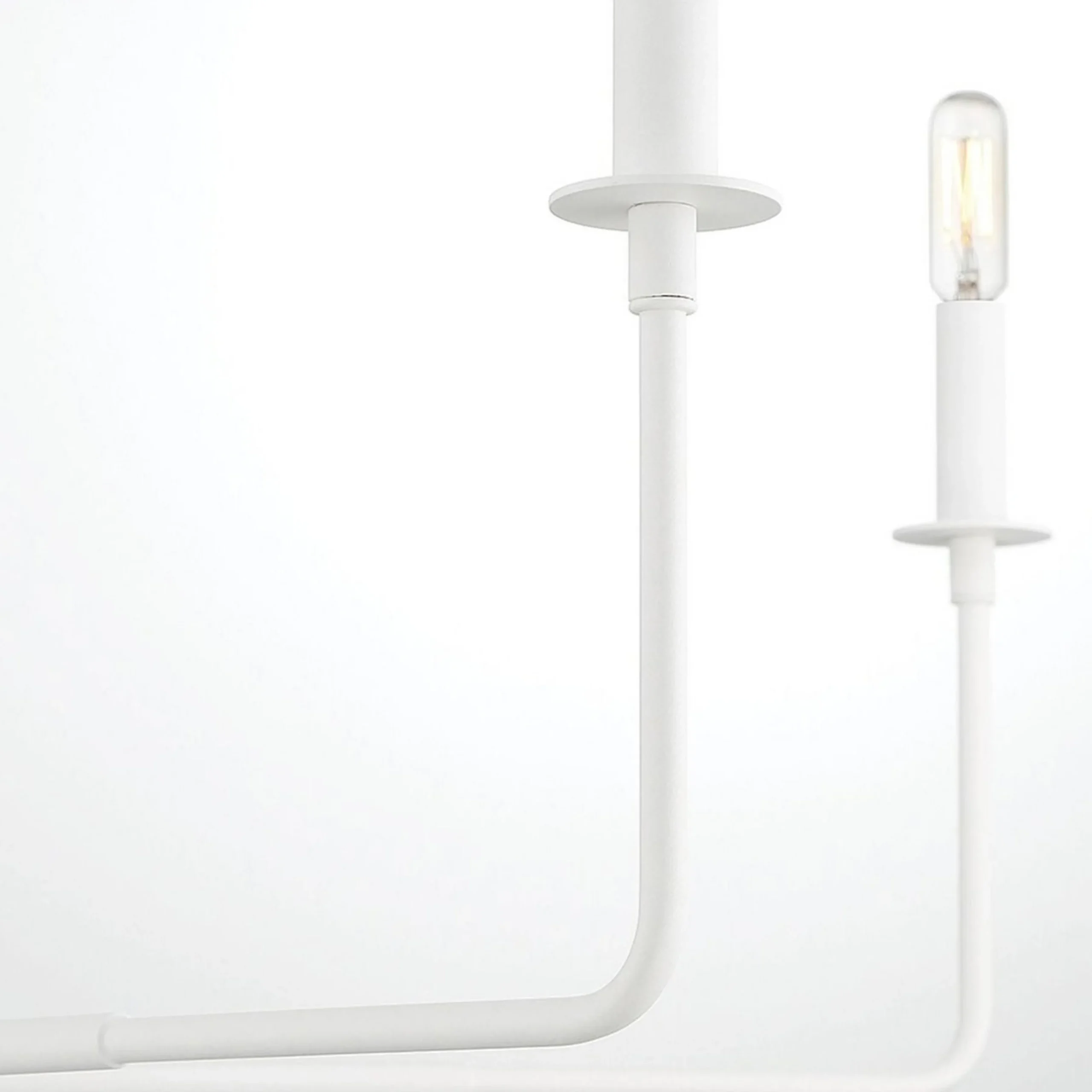 Elongated Spoke Chandelier
