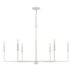 Elongated Spoke Chandelier