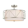 Emmy Geo Drum Chandelier - Medium