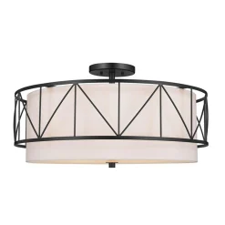 Emmy Geo Semi-Flush Ceiling Light