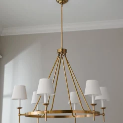 Erin & Ben Co. Watkins Chandelier - 6 Light