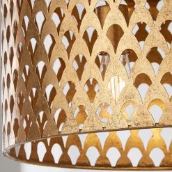 Fan Screen Metal Pendant