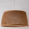 Fiber Weave LED Outdoor Pendant - Large