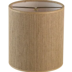 5" Finely Woven Grass Cloth Chandelier Shade