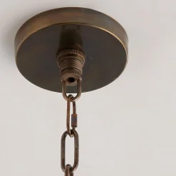Fire and Earth Pendant - Dome - Small