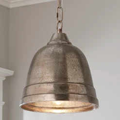 Fire and Earth Pendant - Dome - Small