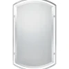 Floating Frame Rounded Rectangular Mirror